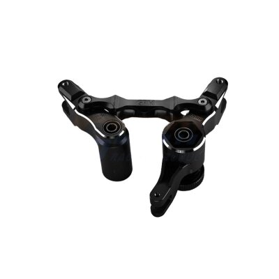 Lenk-Set 7075-T6 Aluminium vorne schwarz