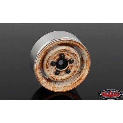 Landies Vintage Stamped Steel 1.55 Beadlock Wheels (Rust)
