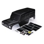 Karosserie Land Rover Defender schwarz mit Aufkleber