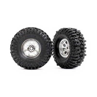 Mickey Thompson Baja Pro Xs 2.4x1.0 Reifen/Felge chrom (2)