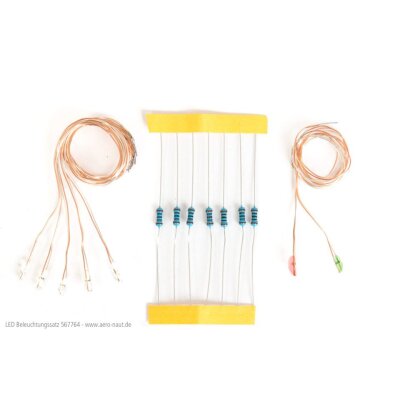 LED Beleuchtungssatz w/g/r