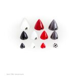 Spinner Alu-Kunststoff  57mm,weiß