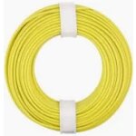 Litze / Schaltlitze Kabel gelb, 24 x 0,1mm (10m)