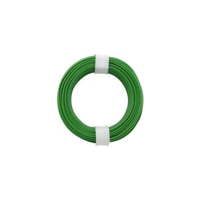 Litze / Schaltlitze Kabel grün, 24 x 0,1mm (10m)