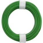 Litze / Schaltlitze Kabel grün, 24 x 0,1mm (10m)