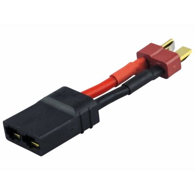 Adapter mit Kabel T-Plug (M) passend für Traxxas (F) 50mm