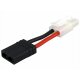 Adapter mit Kabel Tamiya (M) passend für Traxxas (F) 50mm