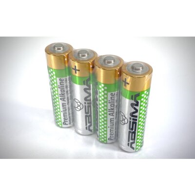 AA/Mignon Premium Alkaline Batterien 1.5V (4er-Pack)