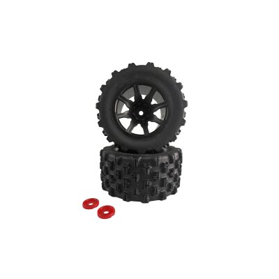 Kompletträder Grob Hyper Go 1:14 Sandbuggy, 2 Stück