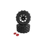 Kompletträder Grob Hyper Go 1:14 Sandbuggy, 2...