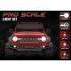 TRAXXAS TRX-4M Ford Bronco 4x4 rot 1/18 Crawler RTR SET Brushed, mit Akku und USB Lade + 9783 LED-Kit