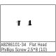 Flat Head Phillips Screw 2.5*8 - Mini AMT (10 St.)