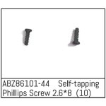 Self-tapping Phillips Screw 2.6*8 - Mini AMT (10 St.)