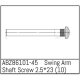 Swing Arm Shaft Screw 2.5*23 - Mini AMT (10 St.)