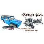 1:10 EP Crawler CR3.4 Pre-assembled Chassis inkl. Bronco...