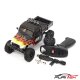 FX118 FURY Wagon RTR schwarz mit Flammen FURITEK Brushless 1/18 RC Crawler