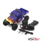 FX118 FURY WAGON RTR blau mit Flammen FURITEK Brushless 1/18 RC Crawler