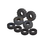 Gummi-Reifen 1.0 mit Einlagen 60x25mm (4)