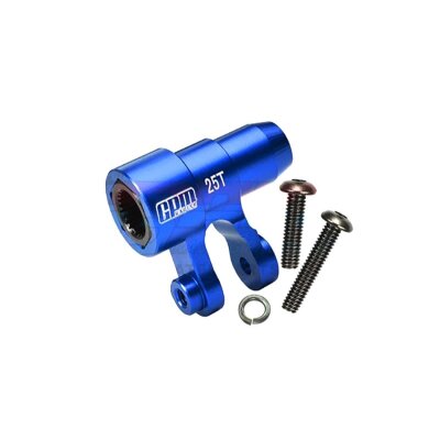 Aluminium Servo Saver 25T blau