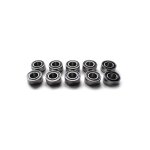 Kugellager 5x10x4, rostfrei, geölt, Gummi Dichtung (10)