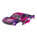 Karosserie Slash 2WD pink mit Aufkleber & Clipless