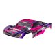 Karosserie Slash 2WD pink mit Aufkleber & Clipless