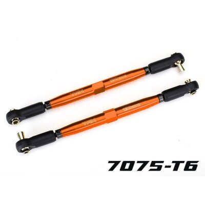 Vorspurstange 7075-T6 Aluminium orange 157mm (2)