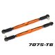 Vorspurstange 7075-T6 Aluminium orange 157mm (2)