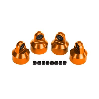 GTX Dämpfer-Kappen Aluminium orange (4)