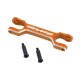 Drag-Link Strebe Alu orange