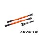 Wide-X-Maxx Vorspurstangen 7075-T6 Alu orange 188mm (2)