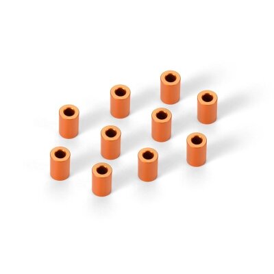Xray Alu Shim 3x6x9.0mm - Orange (10)