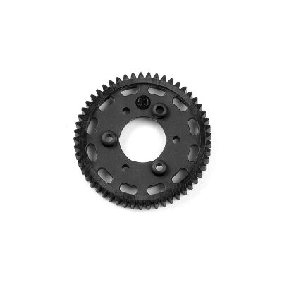 Zweigang-Zahnrad 53Z (2ter Gang), Kohlefaser