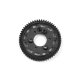 Zweigang-Zahnrad 57Z (1ter Gang), Kohlefaser