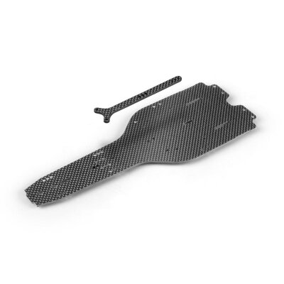 Xray X1´19 Kohlefaser Chassis&Top Deck 2.5mm Radstand einstellbar