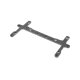 X124 GRAPHITE REAR BRACE 2.5MM