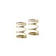 Federn 4,25 Spulen 3.6x6x0.4mm C=1.5 - Gold (soft) (2)