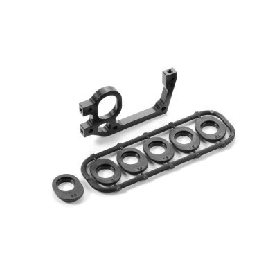 X1 Alu Bulkhead hinten - links + Höheneinsteller