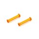 Alu Antennenhalterpfosten 28.5mm Orange (2)