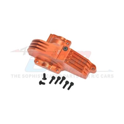 Aluminium Hauptzahnradabdeckung orange