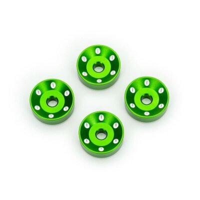 Felgen-Scheiben Alu grün