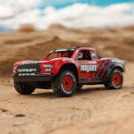 MOJAVE GROM MEGA 380 Brushed 4X4 Small Scale Desert Truck RTR with Battery & Charger Red/Black