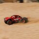MOJAVE GROM MEGA 380 Brushed 4X4 Small Scale Desert Truck RTR with Battery & Charger Red/Black