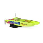 Speedboot Blackjack 24 V2 Catamaran Brushless: RTR Heat Wave Visual