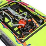 Speedboot Blackjack 24 V2 Catamaran Brushless: RTR Heat Wave Visual