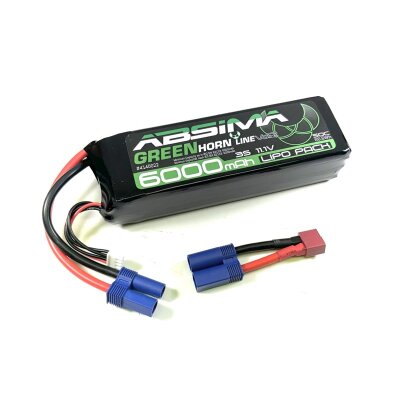 Greenhorn LiPo Stick Pack 7.4V-45C 4000 Hardcase (T-Plug)