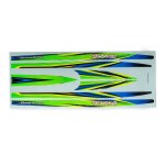 Dekor für Rumpf grün TRAXXAS Disruptor