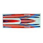 Dekor für Rumpf orange TRAXXAS Disruptor