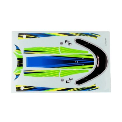 Luke mit Dekor grün