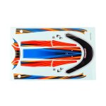 Luke mit Dekor orange